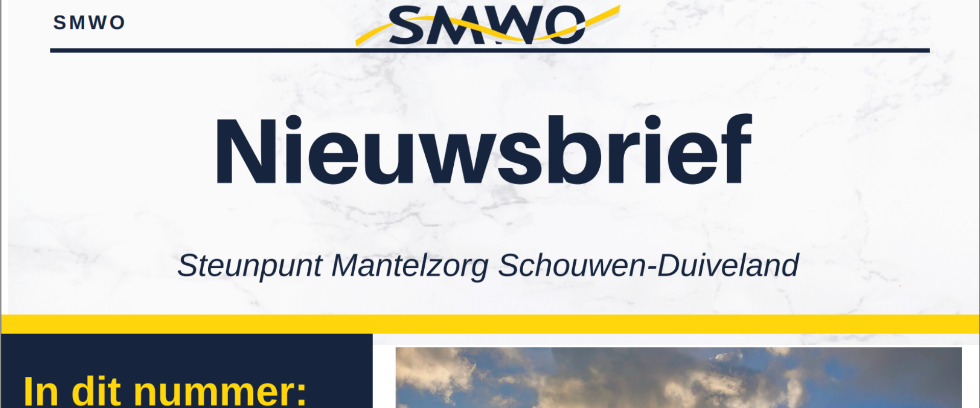 Nieuwsbrief mantelzorg SMWO Schouwen-Duiveland