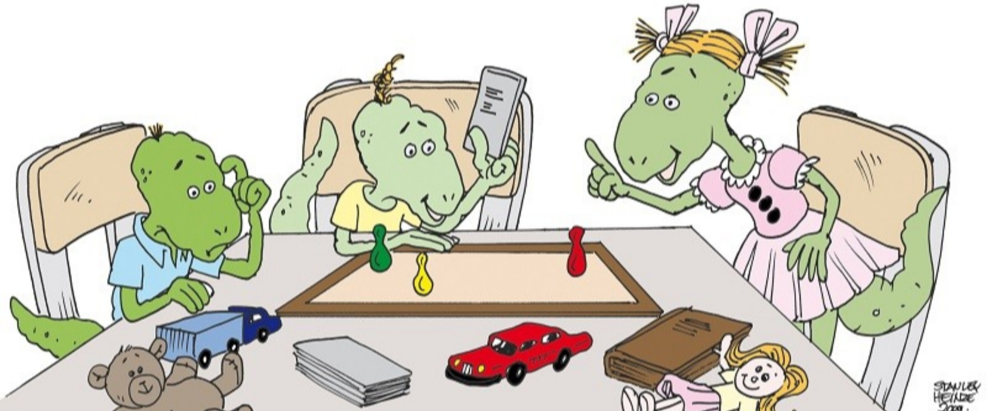 Stoere Schildpadden en Dappere Dino's